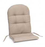 Läckö Sitzauflage Polyester Dicke 8cm beige mit weissen Keder  48 (1)